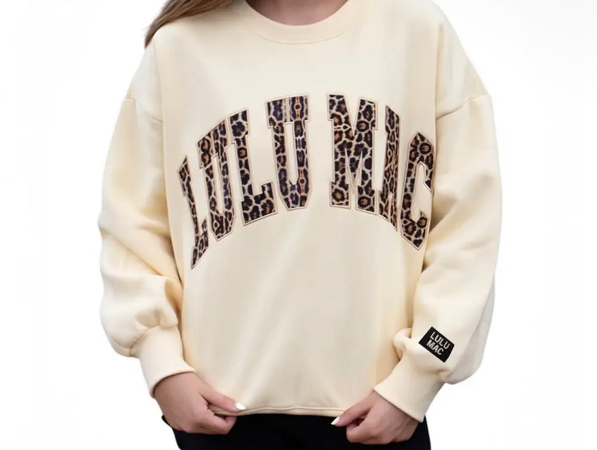 Butter Leopard Sweatshirt